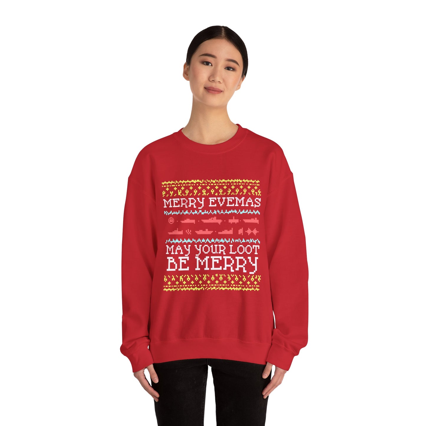 Merry Evemas Christmas Sweater