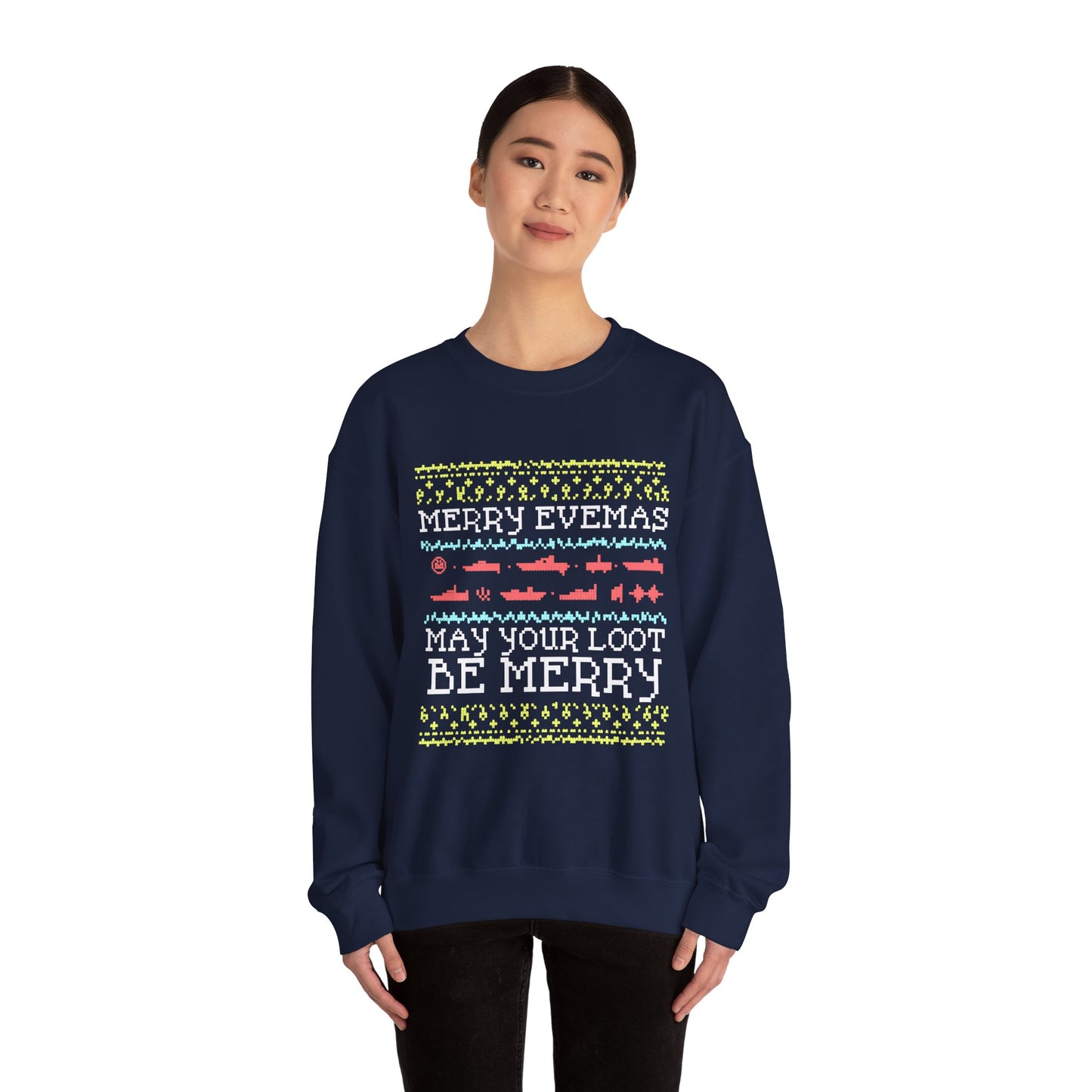 Merry Evemas Christmas Sweater