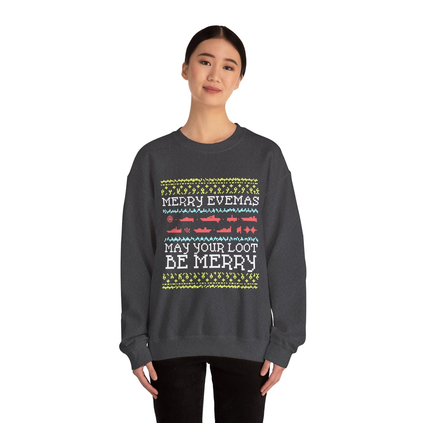 Merry Evemas Christmas Sweater