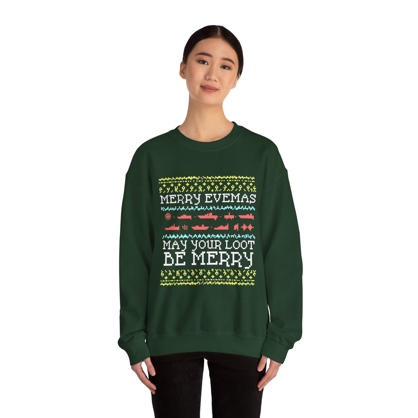 Merry Evemas Christmas Sweater